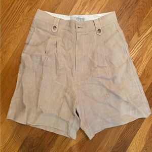 Sophie Rue High Waist Tan Shorts